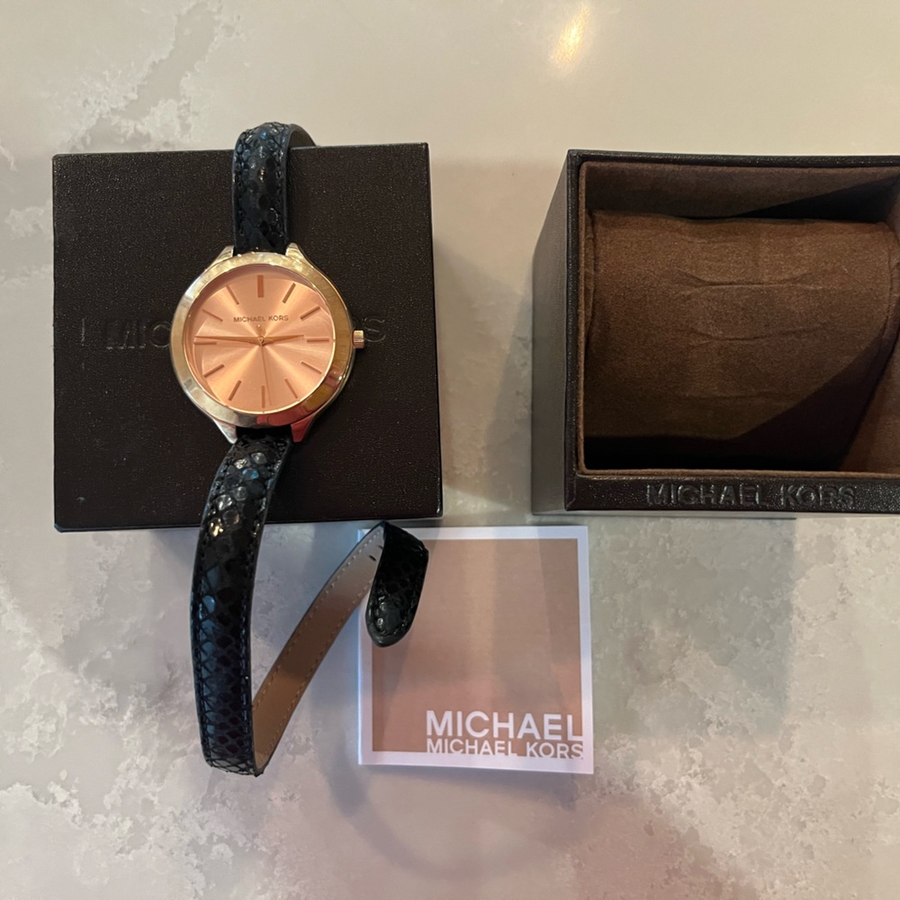 Women’s Michael Kors Authentic Rose Gold Watch